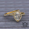 2.25ct Pear Diamond Bridal Set - 02US60